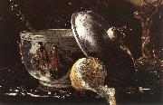 Willem Kalf Still Life with a Nautilus Cup Sweden oil painting artist